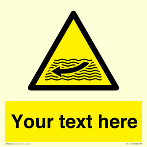 WL7433: Custom Warning strong river flows