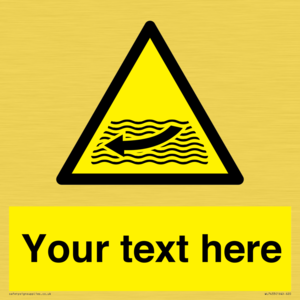 WL7433: Custom Warning strong river flows
