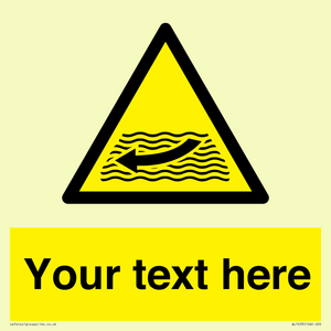 WL7433: Custom Warning strong river flows