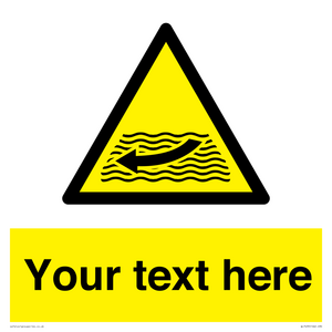 WL7433: Custom Warning strong river flows