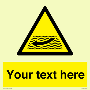 WL7433: Custom Warning strong river flows