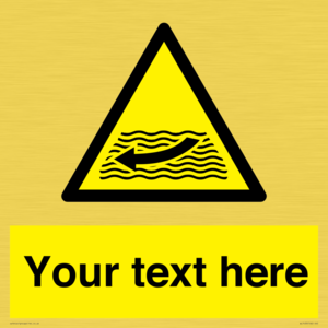 WL7433: Custom Warning strong river flows