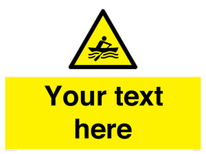 WL7434: Custom Warning manually powered watercraft