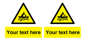 WL7434: Custom Warning manually powered watercraft