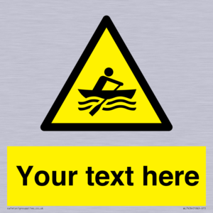 WL7434: Custom Warning manually powered watercraft