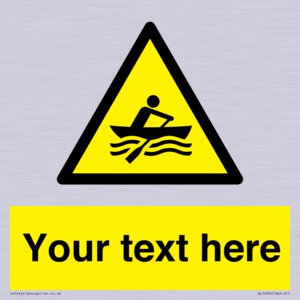 WL7434: Custom Warning manually powered watercraft