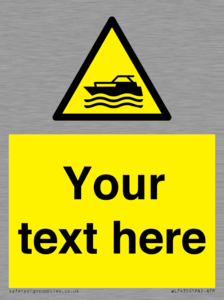 WL7435: Custom Warning motorised watercraft