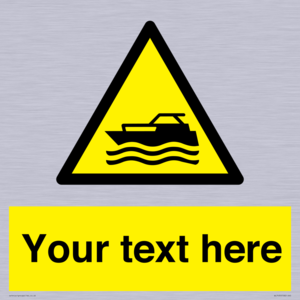 WL7435: Custom Warning motorised watercraft