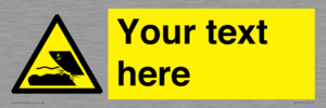 WL7441: Custom Warning submerged objects in watercraft areas