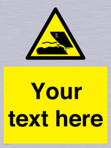 WL7441: Custom Warning submerged objects in watercraft areas