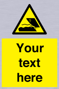 WL7441: Custom Warning submerged objects in watercraft areas