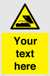 WL7441: Custom Warning submerged objects in watercraft areas