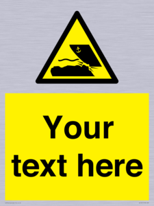 WL7441: Custom Warning submerged objects in watercraft areas