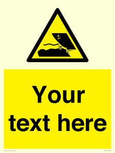 WL7441: Custom Warning submerged objects in watercraft areas