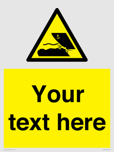 WL7441: Custom Warning submerged objects in watercraft areas