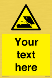 WL7441: Custom Warning submerged objects in watercraft areas
