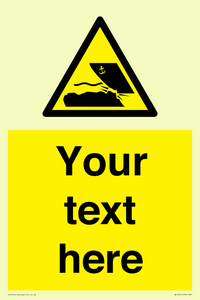 WL7441: Custom Warning submerged objects in watercraft areas