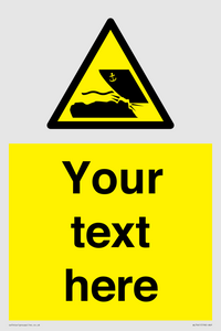 WL7441: Custom Warning submerged objects in watercraft areas