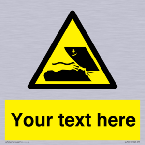 WL7441: Custom Warning submerged objects in watercraft areas