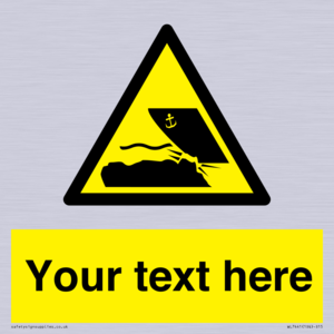 WL7441: Custom Warning submerged objects in watercraft areas