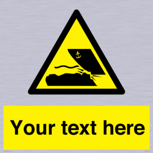 WL7441: Custom Warning submerged objects in watercraft areas
