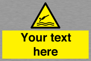 WL7445: Custom Warning diving area