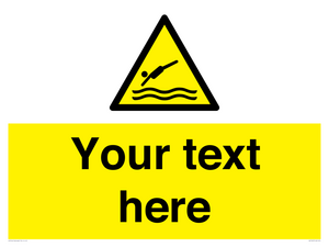 WL7445: Custom Warning diving area