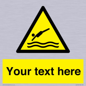 WL7445: Custom Warning diving area