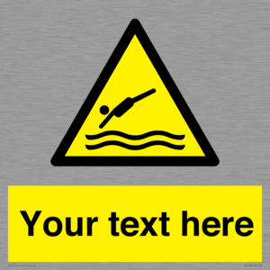 WL7445: Custom Warning diving area