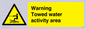 WL7468: Warning towed water activity area