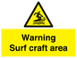 WL7469: Warning surf craft area