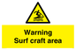 WL7469: Warning surf craft area
