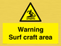 WL7469: Warning surf craft area