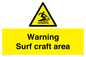 WL7469: Warning surf craft area