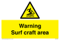WL7469: Warning surf craft area