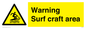 WL7469: Warning surf craft area