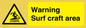 WL7469: Warning surf craft area