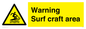 WL7469: Warning surf craft area