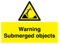 WL7471: Warning submerged objects