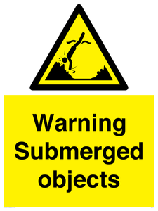 WL7471: Warning submerged objects