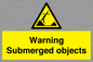 WL7471: Warning submerged objects
