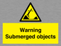WL7471: Warning submerged objects
