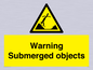 WL7471: Warning submerged objects