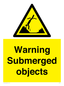 WL7471: Warning submerged objects