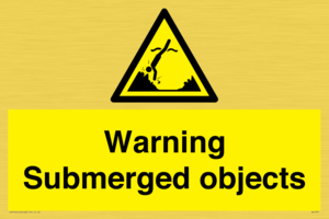 WL7471: Warning submerged objects