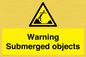 WL7471: Warning submerged objects