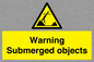 WL7471: Warning submerged objects