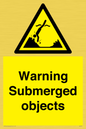 WL7471: Warning submerged objects