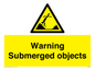 WL7471: Warning submerged objects