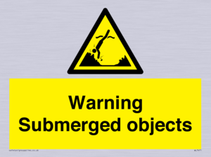 WL7471: Warning submerged objects